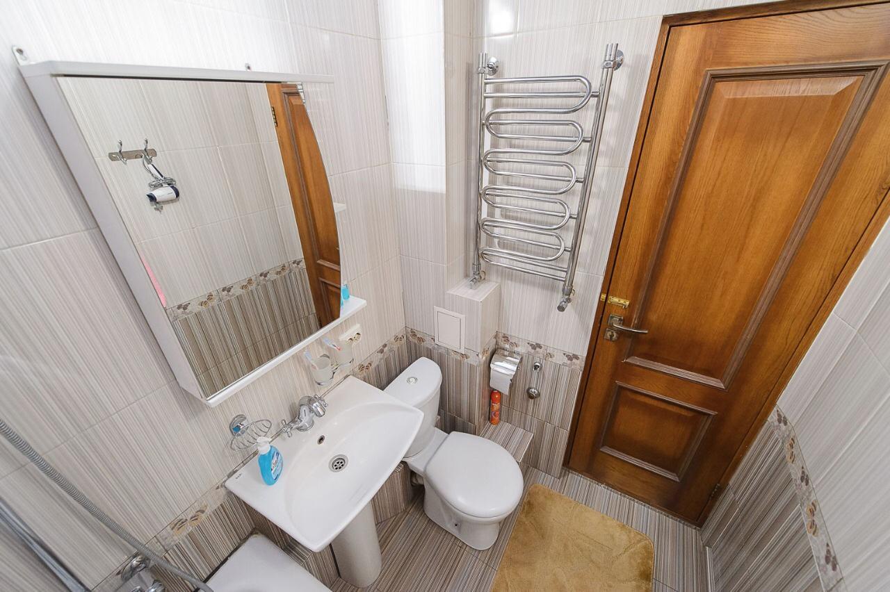 Apartmán Золотой Квадрат Шевченко 75 Almaty Exteriér fotografie